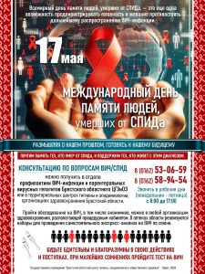 День памяти людей умерших от СПИДа